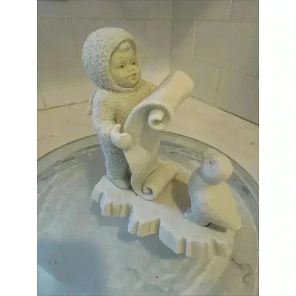 Dept 56 Winter Tales Of The Snowbabies Are You On My List? - Picture 5 of 8